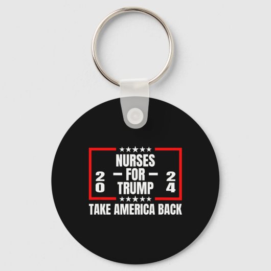 トランプ2024のためにアメリカを取り戻す キーホルダー (正面)