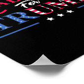 トランプ2024のために – プロトランプ投票の共和党州 ポスター (角)