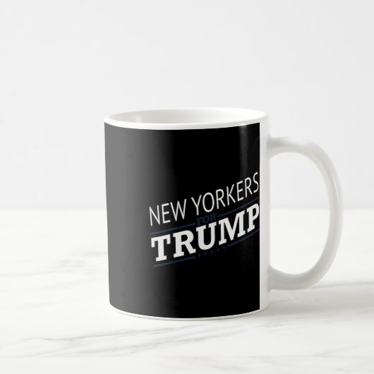 トランプ2024のためのヨーク – 第2代大統領選挙 コーヒーマグカップ (右)