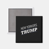 トランプ2024のためのヨーク – 第2代大統領選挙 マグネット (正面/裏面)