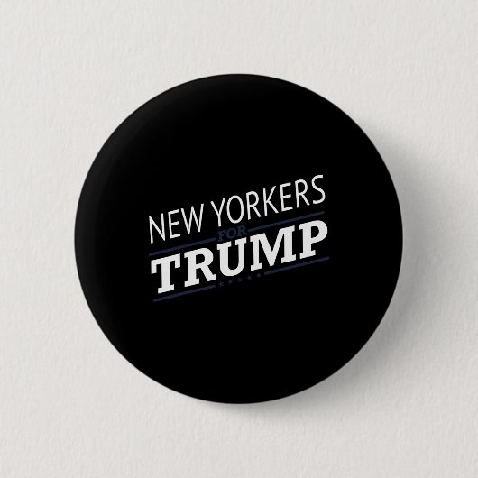 トランプ2024のためのヨーク – 第2代大統領選挙 缶バッジ (正面)