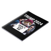 トランプ2024のための猫を食べないで  ノートブック (左側)
