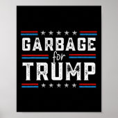 トランプ2024のゴミ私たちはゴミ投票Truではない ポスター (正面)