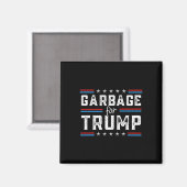 トランプ2024のゴミ私たちはゴミ投票Truではない マグネット (正面/裏面)