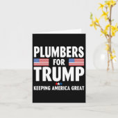 トランプ2024の保アメリカ素晴らし国旗 カード (黄色い花)
