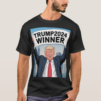 トランプ2024の受賞者 Tシャツ