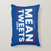 トランプ2024の平均ツイートの選択 アクセントクッション (正面(垂直))