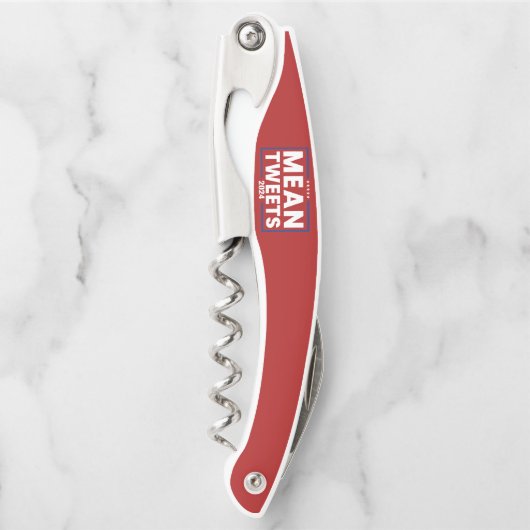 トランプ2024の平均ツイートの選択 ソムリエナイフ (正面)