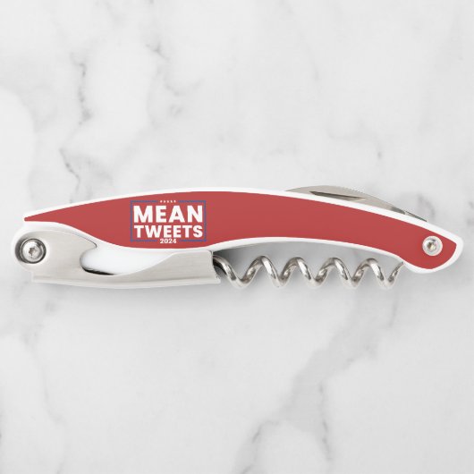 トランプ2024の平均ツイートの選択 ソムリエナイフ (正面)