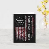 トランプ2024の戦い戦い – トランプ大統領Ele カード (黄色い花)