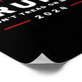 トランプ2024はマガヘビのラトルズナケに踏み込まない ポスター (角)