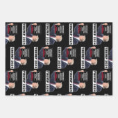 トランプ2024まだ米国常任大統領選挙 ラッピングペーパーシート (正面)