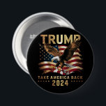 トランプ2024アメリカを取り戻すアメリカ国旗トランプ2 缶バッジ<br><div class="desc">トランプ2024アメリカを取り戻すアメリカ国旗トランプ2024</div>