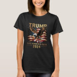 トランプ2024アメリカを取り戻すアメリカ国旗トランプ2 Tシャツ<br><div class="desc">トランプ2024アメリカを取り戻すアメリカ国旗トランプ2024</div>