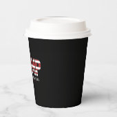 トランプ2024アメリカを取り戻すアメリカ2024ギフト 紙コップ (左)