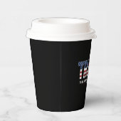 トランプ2024アメリカを取り戻すアメリカ2024ギフト 紙コップ (右)