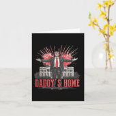 トランプ2024アメリカを取り戻すパパのホームトランプPi カード (黄色い花)