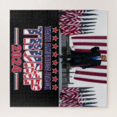 トランプ2024アメリカを取り戻す ジグソーパズル (横)