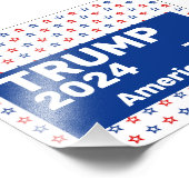 トランプ2024アメリカを取り戻す フォトプリント            (角)