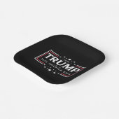 トランプ2024アメリカを取り戻す ペーパープレート (傾斜あり)