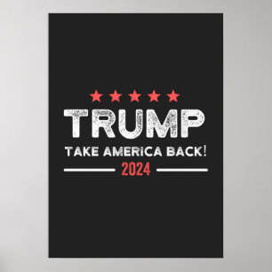 トランプ2024アメリカを取り戻す ポスター