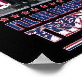 トランプ2024アメリカを取り戻す ポスター (角)