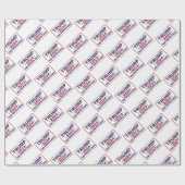 トランプ2024アメリカを取り戻す ラッピングペーパー (フラット)