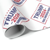 トランプ2024アメリカを取り戻す ラッピングペーパー (ロールコーナー)