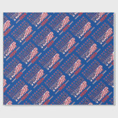 トランプ2024アメリカを取り戻す ラッピングペーパー (フラット)