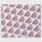 トランプ2024アメリカを取り戻す ラッピングペーパー (フラット)