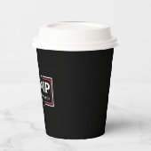 トランプ2024アメリカを取り戻す 紙コップ (左)