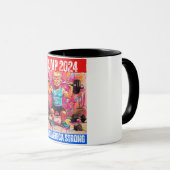 トランプ2024アメリカを強くする マグカップ (正面右)