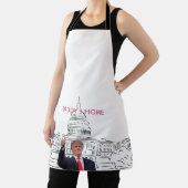 トランプ2024アメリカを連れ戻すパパの家 エプロン (インサイチュ)