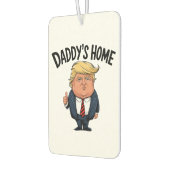 トランプ2024アメリカを連れ戻すパパの家 カーエアーフレッシュナー (左)