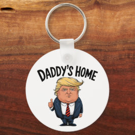 トランプ2024アメリカを連れ戻すパパの家 キーホルダー