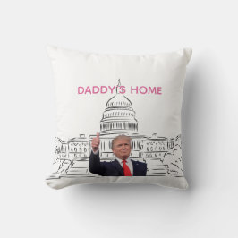 トランプ2024アメリカを連れ戻すパパの家 クッション