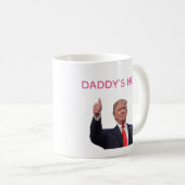 トランプ2024アメリカを連れ戻すパパの家 コーヒーマグカップ (正面右)
