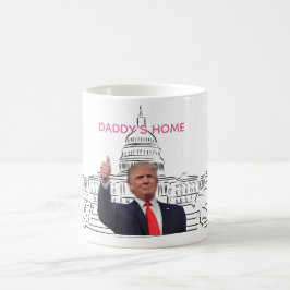 トランプ2024アメリカを連れ戻すパパの家 コーヒーマグカップ