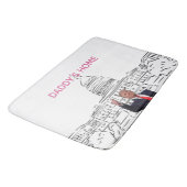 トランプ2024アメリカを連れ戻すパパの家 バスマット (アングル)