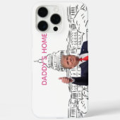 トランプ2024アメリカを連れ戻すパパの家 Case-Mate iPhoneケース (裏面)