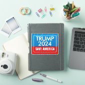 トランプ2024アメリカ救グラフィック シール (iPadカバー)