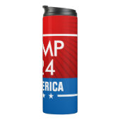 トランプ2024アメリカ救グラフィック タンブラー (回転右)