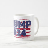 トランプ2024アメリカ コーヒーマグカップ (正面右)