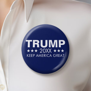 トランプ2024ア保メリカ素晴らし 缶バッジ