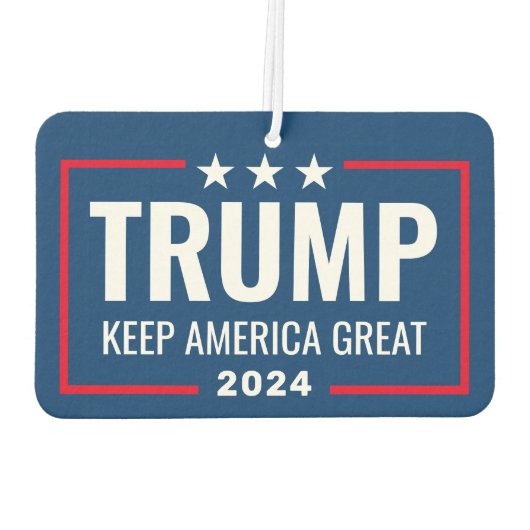 トランプ2024ア保メリカ素晴らし – 青い赤 カーエアーフレッシュナー