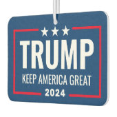 トランプ2024ア保メリカ素晴らし – 青い赤 カーエアーフレッシュナー