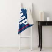 トランプ2024ア保メリカ素晴らし – 青い赤 シェルパブランケット (インサイチュ)