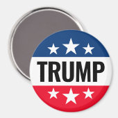 トランプ2024ア保メリカ素晴らし- ikeデザイン マグネット (正面/裏面)