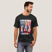 トランプ2024ア救メリカTシャツ Tシャツ (正面フル)