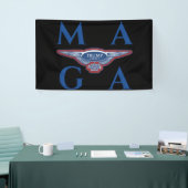 トランプ2024イーグル翼 横断幕 (トレードショー)